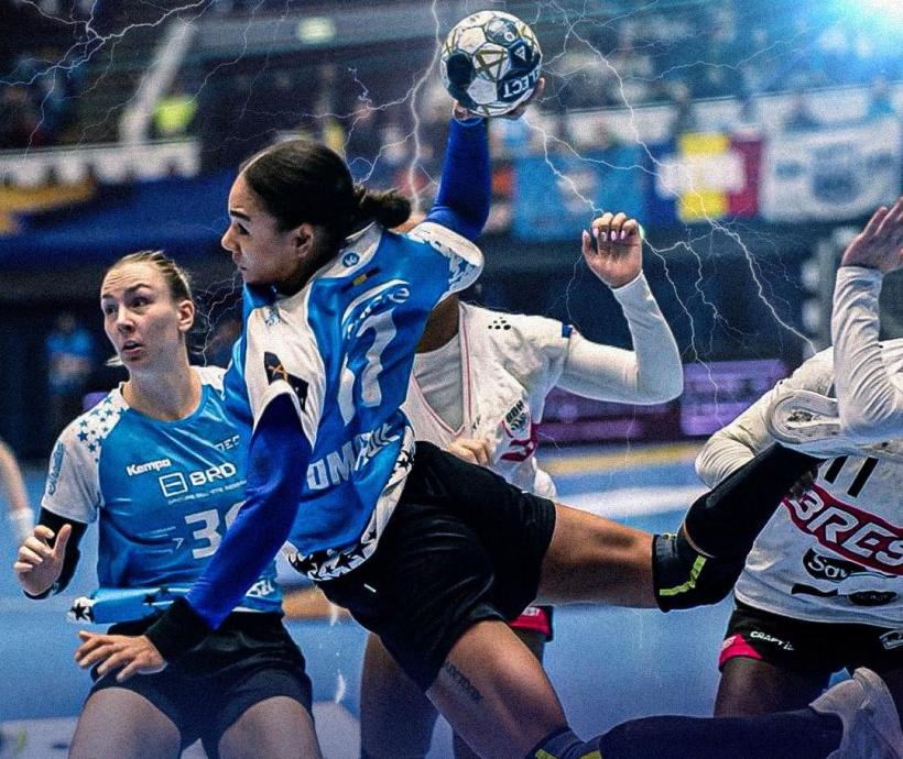 Victorie importantă pentru CSM Bucureşti, 40-34 cu Brest, în Liga Campionilor