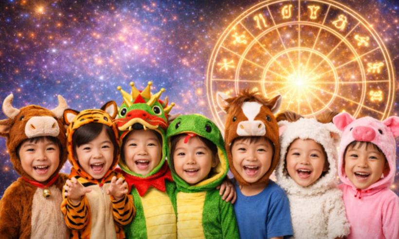 Copii „predestinați” succesului? Cele mai dorite zodii din zodiacul chinezesc