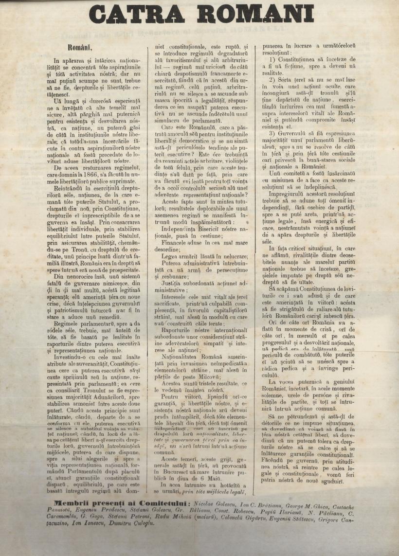 Culisele abdicării lui Alexandru Ioan Cuza, primul domn al României 18994397