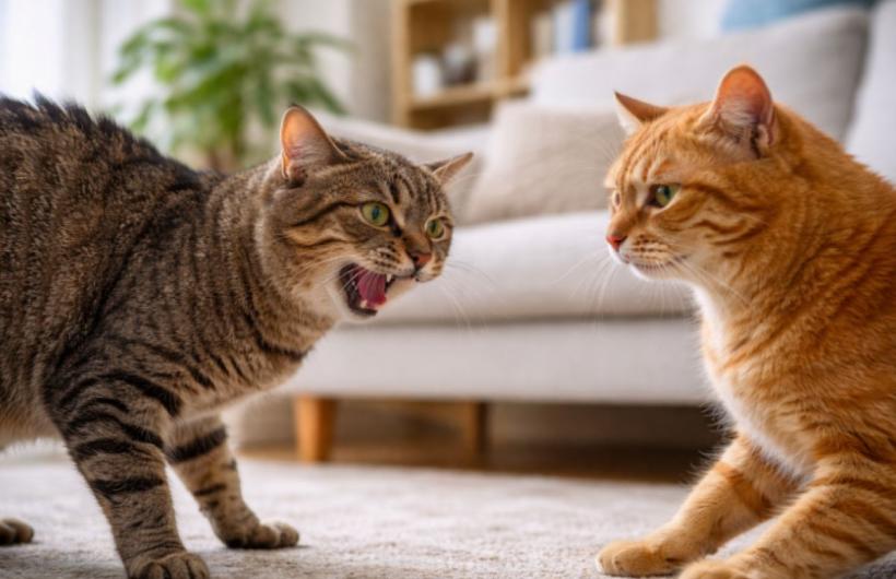 De ce nu se mai înțeleg două pisici? Adevărul despre ierarhia felină