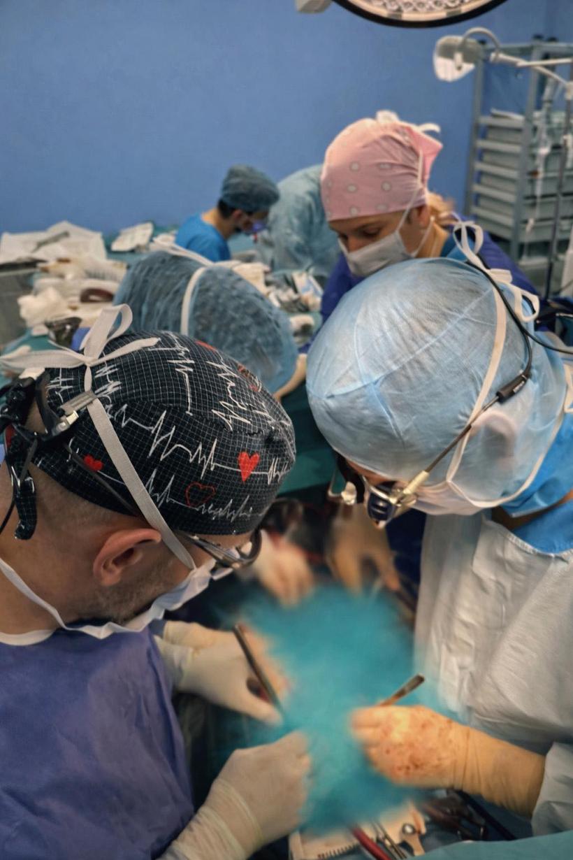 Excelență medicală: Trei transplanturi de cord, în mai puțin de o lună, la Târgu Mureș