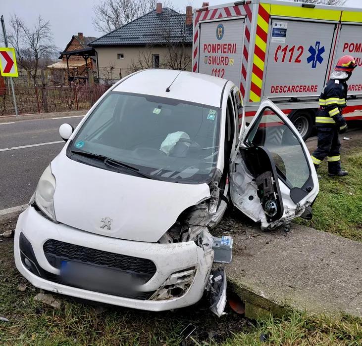 Accident rutier în Sânmărghita, Cluj. Cinci persoane rănite, inclusiv doi copii 18994733