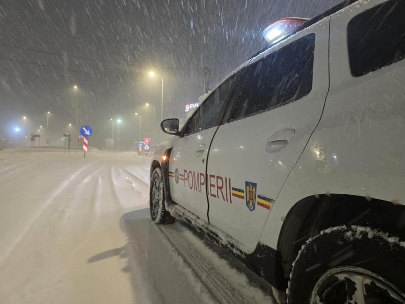 Ciclon deasupra României: Gerul și ninsorile revin în forță, în weekend