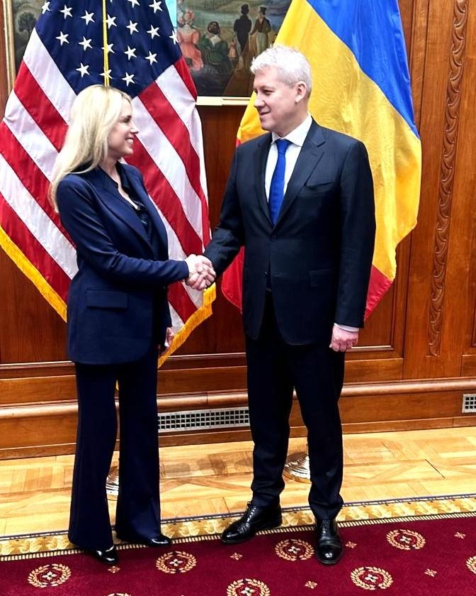 Cătălin Predoiu, întâlnire la Washington cu procurorul general al SUA, Pamela Bondi 18995520