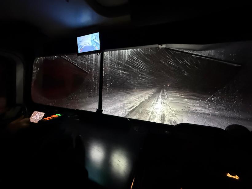 Cetățean georgian, salvat din nămeți după ce a fost găsit în hipotermie, în Tulcea 18995313