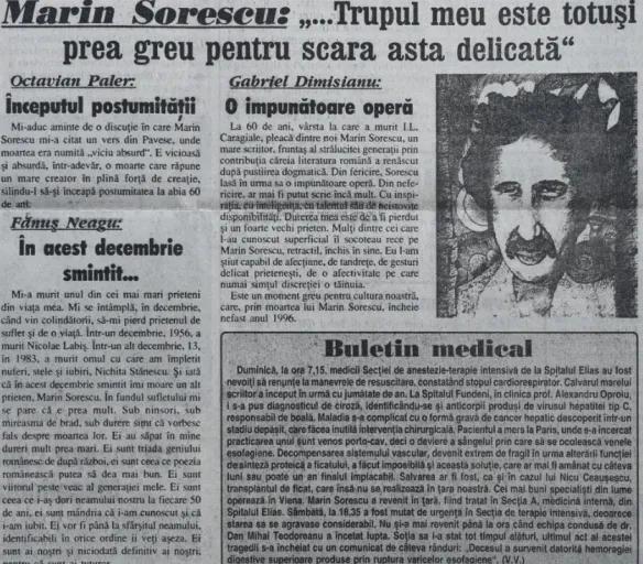 Marin Sorescu: 90 de ani de la nașterea „Liliacului” din Bulzești  18995218