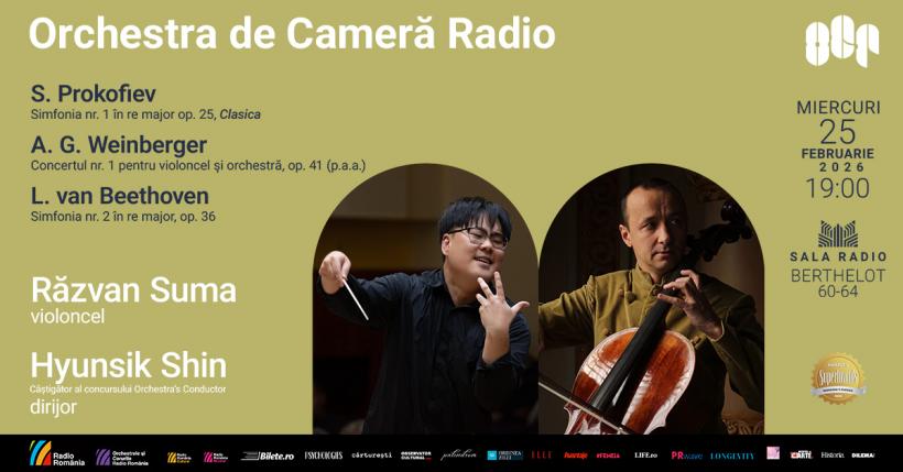 Câștigătorul Concursului Internațional „Orchestra’s Conductor” dirijează la Sala Radio