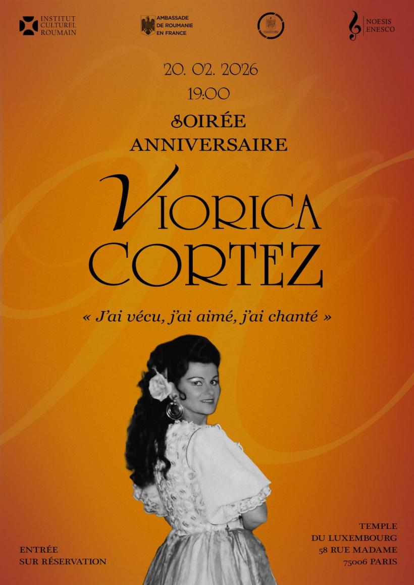 Concert omagial dedicat mezzosopranei Viorica Cortez la Paris