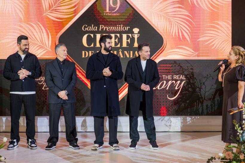 Jurații Chefi la cuțite, premiați aseară la Gala Chefi de România. Chef Richard: „Premiul acesta vorbește despre revoluția culinară creată de noi la Chefi la cuțite” 18995628