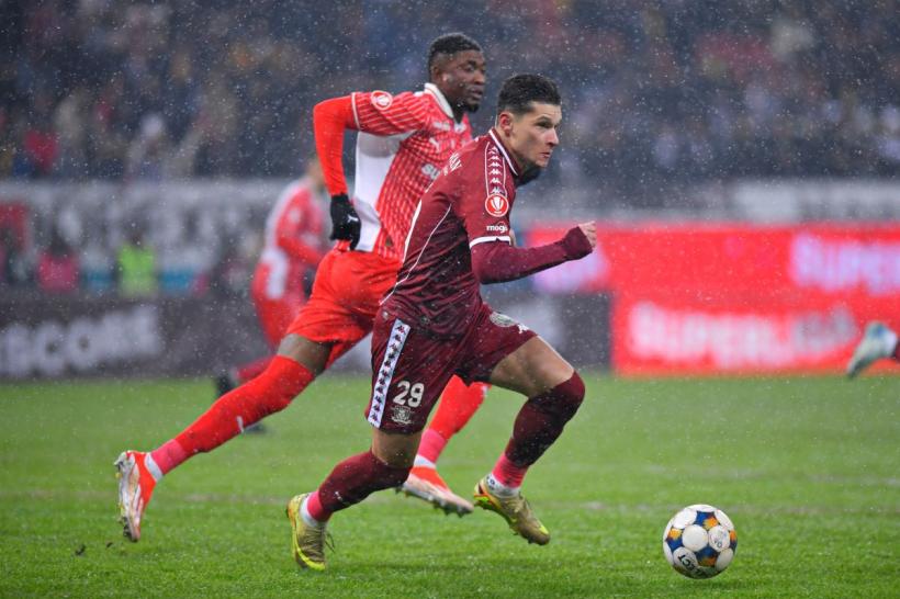 Rapid învinge Dinamo cu 2-1 în derby-ul etapei