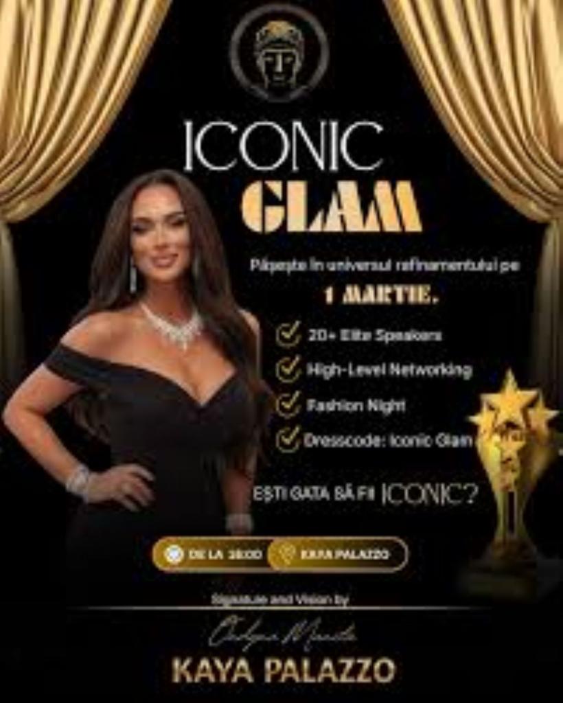 ICONIC GLAM reunește elitele din beauty, fashion și business pe 1 martie, la București