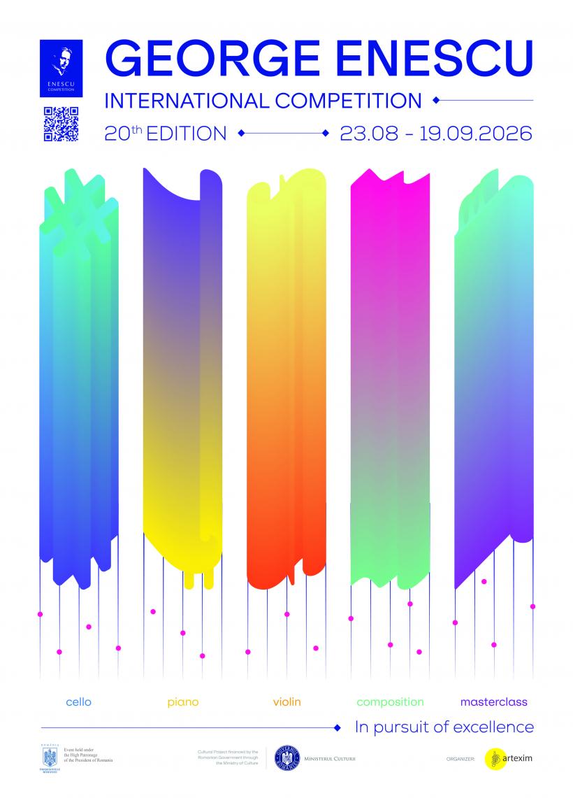 Artiști de renume internațional, în juriul ediției aniversare a Concursului Internațional George Enescu