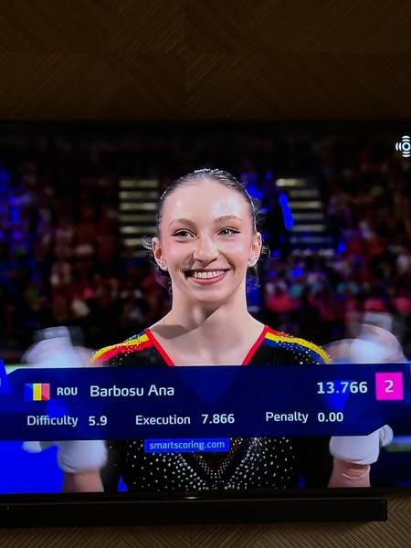 Ana Bărbosu, desemnată gimnasta anului 2025