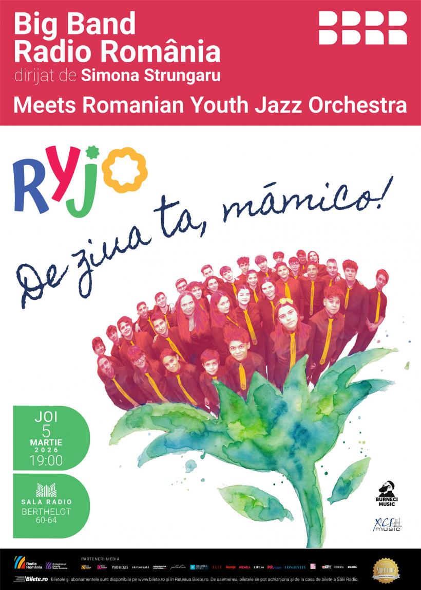 „De ziua ta, mămico”: concert din seria „Big Band-ul Radio România meets Romanian Youth Jazz Orchestra” 18997009