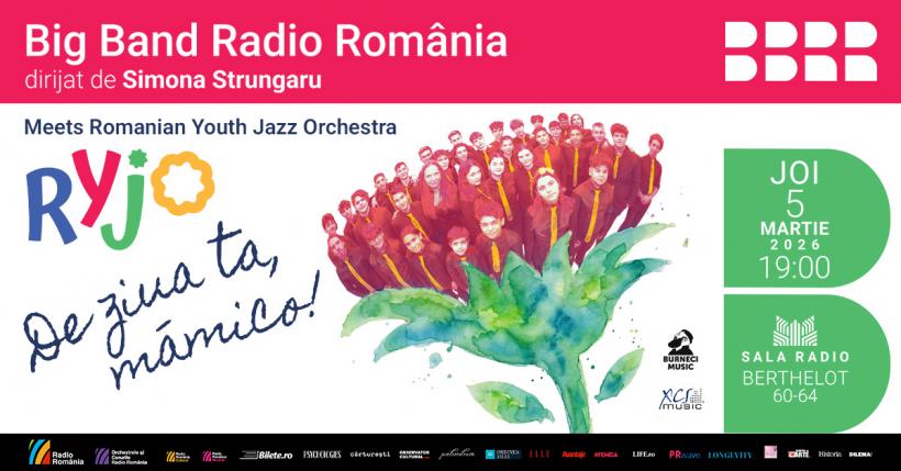 „De ziua ta, mămico”: concert din seria „Big Band-ul Radio România meets Romanian Youth Jazz Orchestra” 18997010
