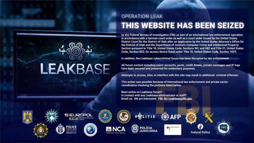 Platforma hackerilor „Leakbase”, unde se vindeau parole și carduri furate, închisă într-o operațiune globală. Cinci români sunt vizați