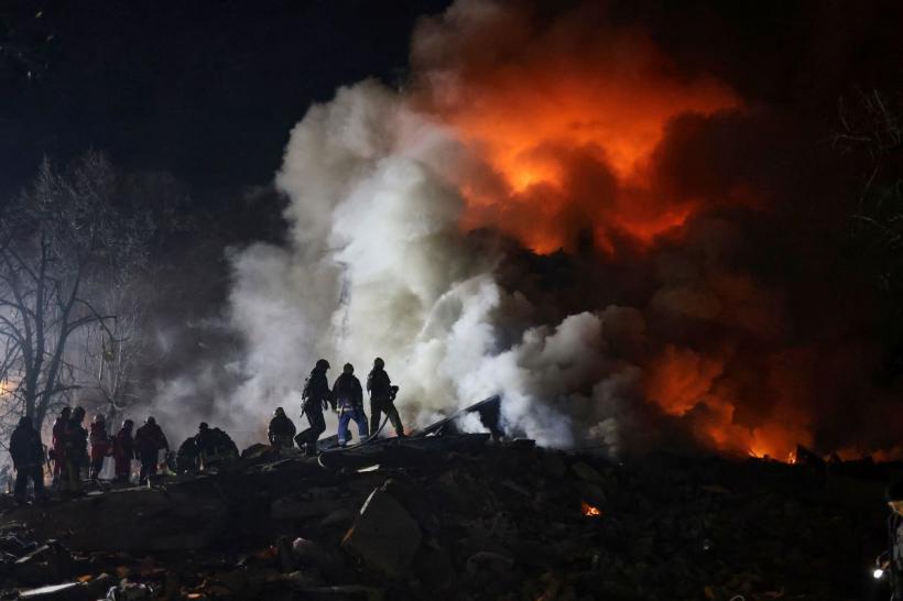 Ziua de 9 martie, declarată doliu în Harkov după atacul cu rachete asupra unui bloc de locuințe 18997952