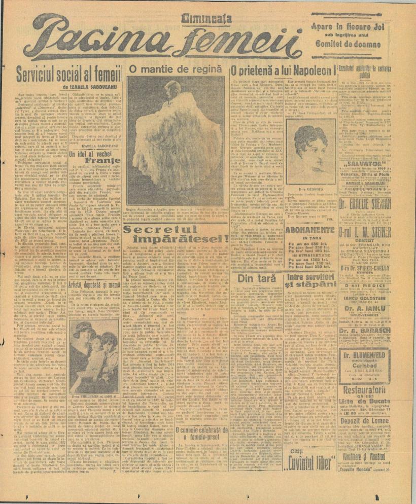 Izabela Sadoveanu, prototipul femeii inteligente din La Belle Époque 18998193