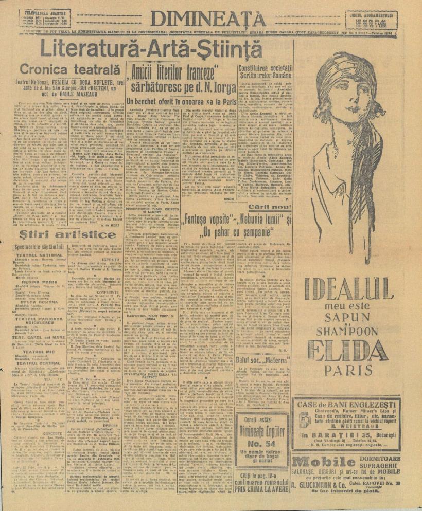 Izabela Sadoveanu, prototipul femeii inteligente din La Belle Époque 18998194