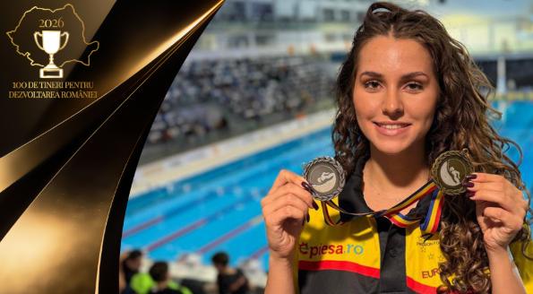 România are o nouă speranță în natație! Povestea Elizei Diamandescu, tânăra sportivă cu peste 450 de medalii
