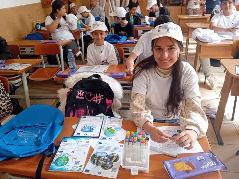 Educație pentru un viitor sustenabil: Lecție deschisă despre importanța apei la Școala Gimnazială Nr. 1 Găneasa