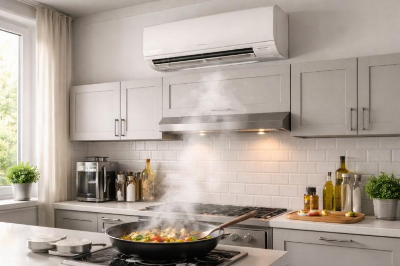 De ce nu e recomandat să ai aer condiționat în bucătărie