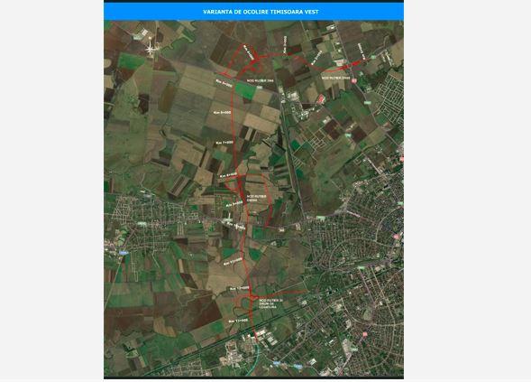 Varianta Ocolitoare Timișoara Vest trece la etapa de execuție
