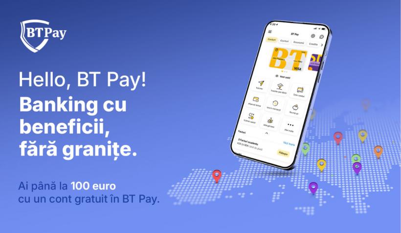 Banca Transilvania extinde serviciile pentru diaspora românească: conturi 100% online și campanie de cashback prin BT Pay