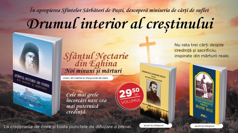 Sfântul Nectarie din Eghina, carte care ne aduce mai aproape de credință în perioada Postului Paștelui, din 20 martie