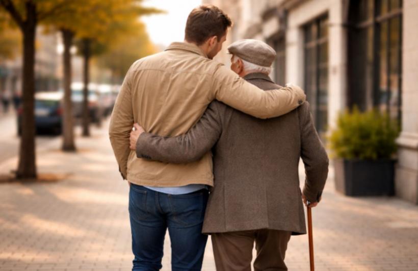 Un bătrân de 89 de ani a fost jefuit pe stradă prin metoda „îmbrățișării”