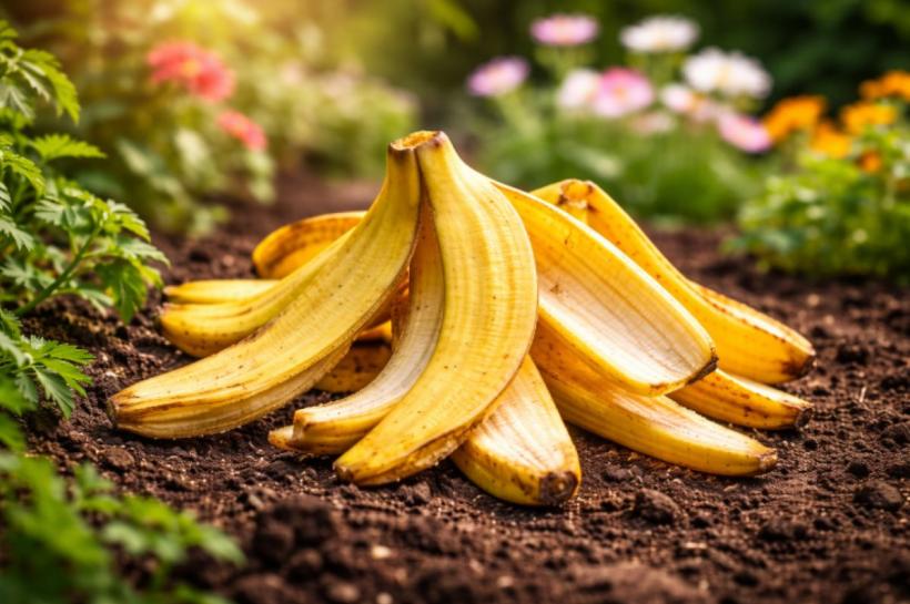 Trucul cu banană, coji de ou și zaț de cafea pentru flori spectaculoase în grădina ta