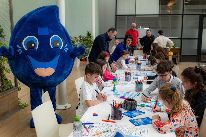 Ziua Mondială a Apei, sărbătorită de copiii din Ilfov. „Păstrăm, protejăm și prețuim fiecare picătură de apă” 19000016