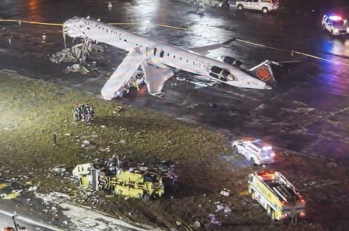 Accident cu victime pe pista aeroportului LaGuardia din New York. Traficul aerian a fost oprit 19000108
