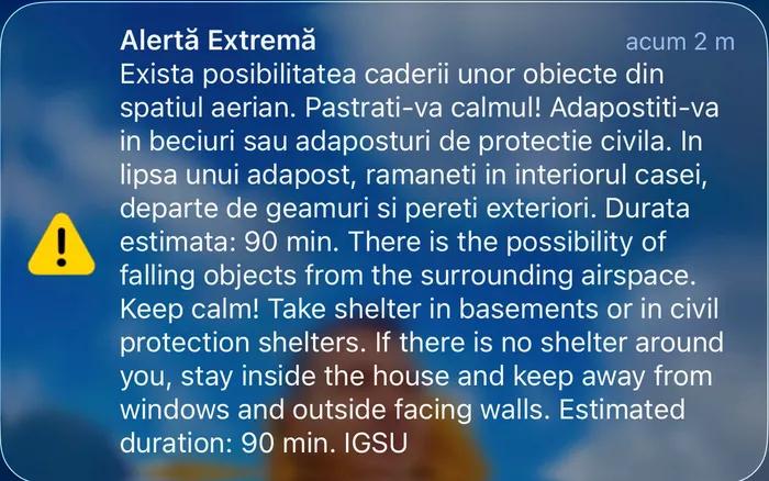 Alertă aeriană în Tulcea după noi atacuri la granița cu Ucraina 
