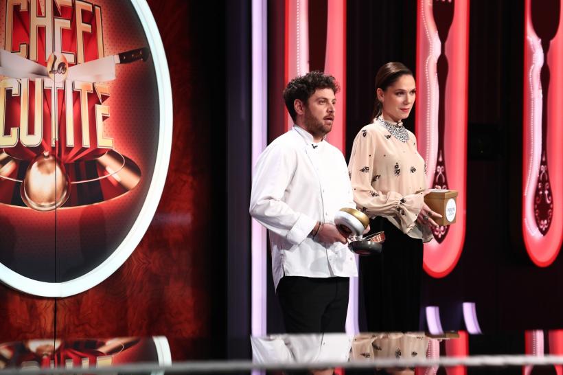 Chefi la cuțite, lider de audiență. Chef Sautner a câștigat aseară amuleta. Diseară, Irina Fodor pune în joc a doua bombă a sezonului 19000335