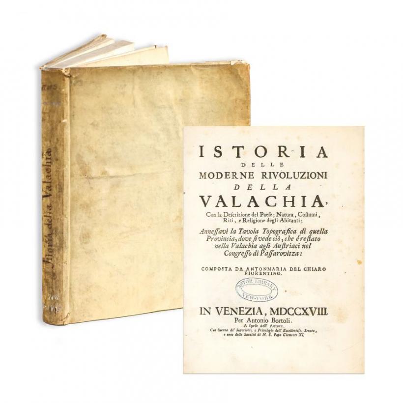 Povestea lui Anton Maria Del Chiaro și a cărții sale despre Valahia lui Brâncoveanu 19000213