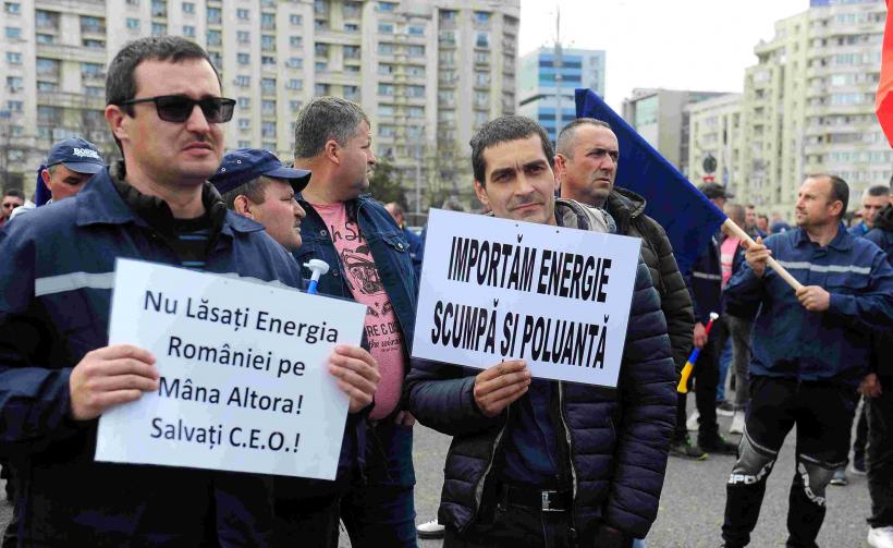 Minerii au ajuns din nou la București. Energia României se prăbușește cu 30% 19000396