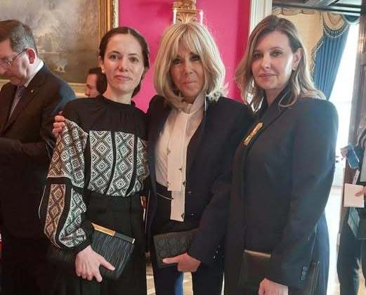 Partenera președintelui Nicușor Dan, împreună cu primele doamne ale Franței și Ucrainei