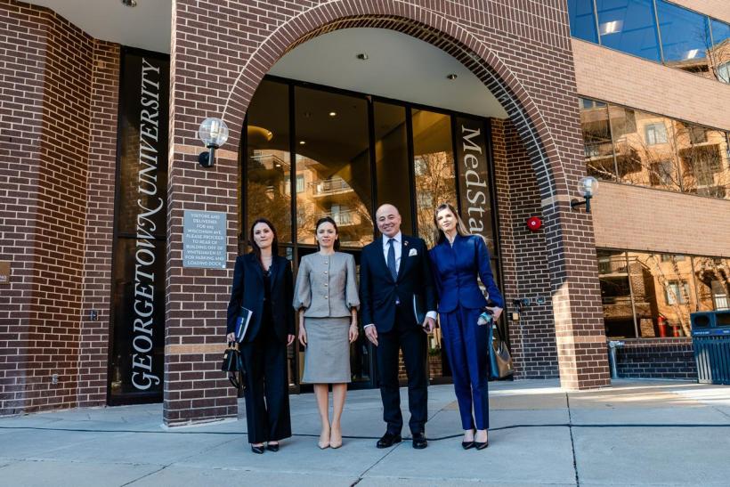 Mirabela Grădinaru, impecabilă, împreună cu Brigitte Macron și Olena Zelenska, la Casa Albă 19000679