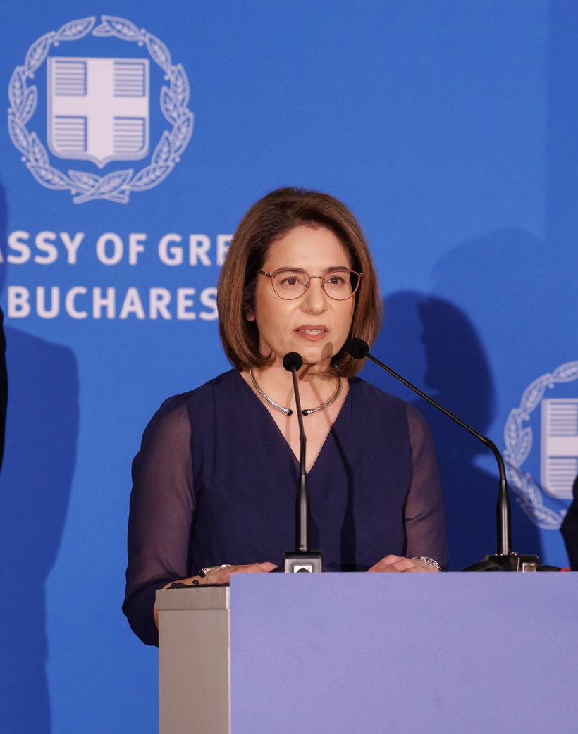 Interviu cu Excelența Sa Doamna Evangelia Grammatika, Ambasadorul  Republicii Elene la București: 205 ani de la declanșarea Revoluției Grecești