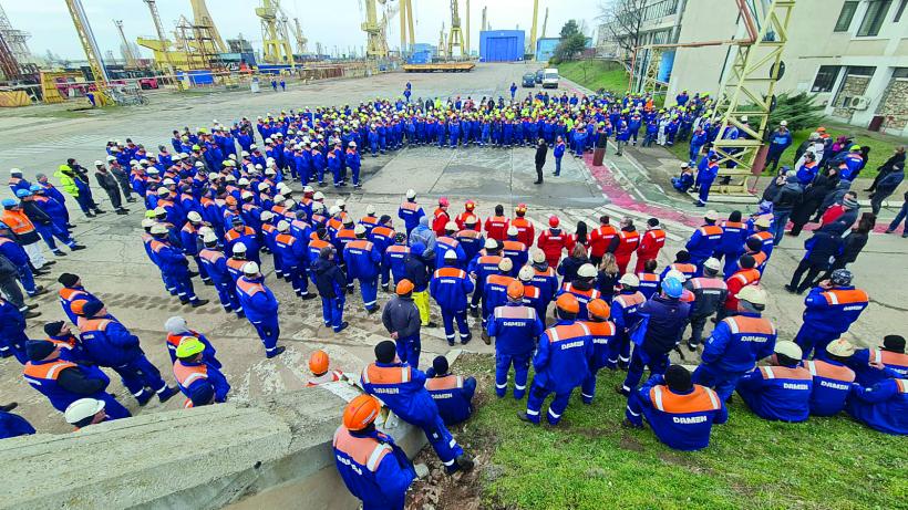 Șantierul naval Damen Mangalia intră în faliment, după doi ani de agonie