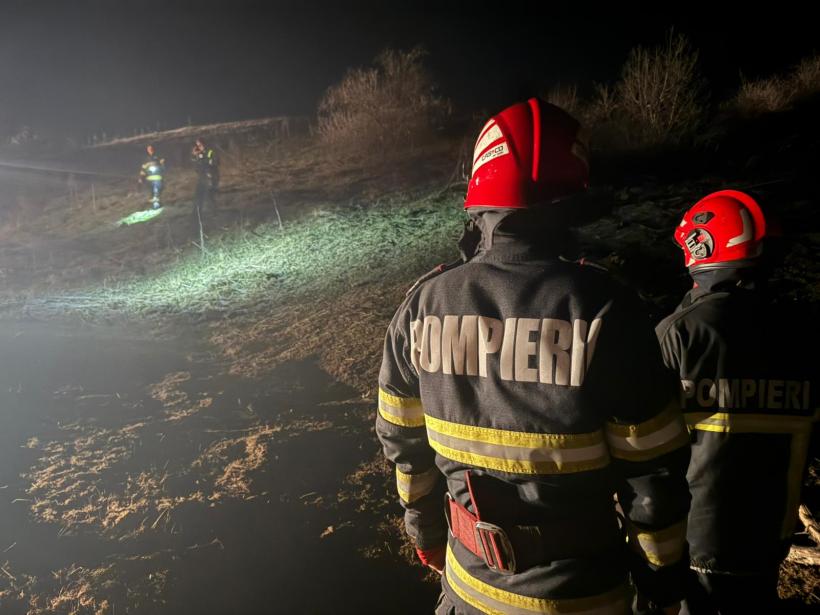 O dronă a căzut la Tulcea și a provocat un incendiu de vegetație 19000694