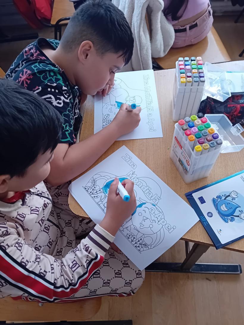 Ziua Mondială a Apei 2026 a ajuns la elevii din Cozieni, din comuna ilfoveană Găneasa 19000797