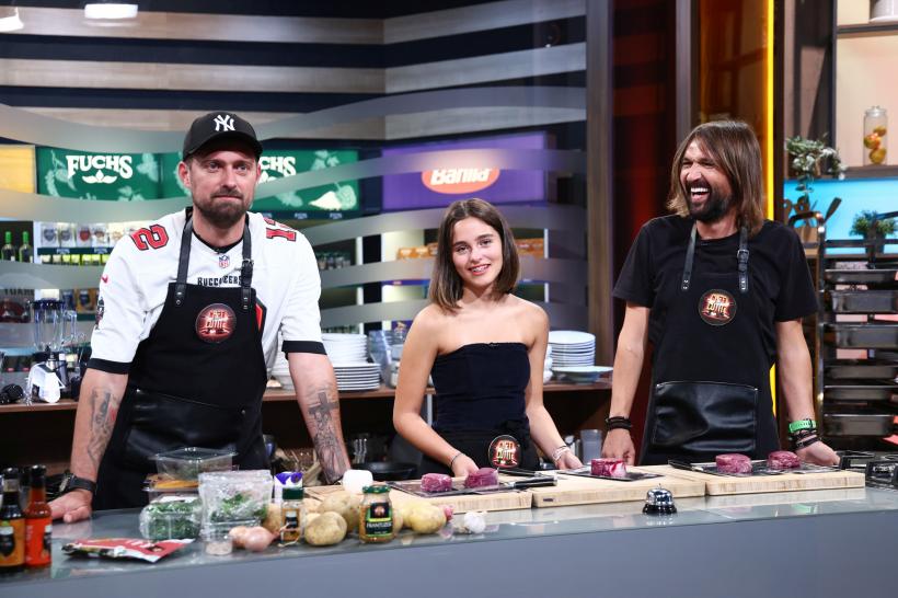 Jurații luptă diseară pentru penultima amuletă a sezonului, iar la audițiile Chefi la cuțite, Alexandru Ion și Ștefan Floroaica se întrec la gătit cu Dan Alexa și Gabi Tamaș