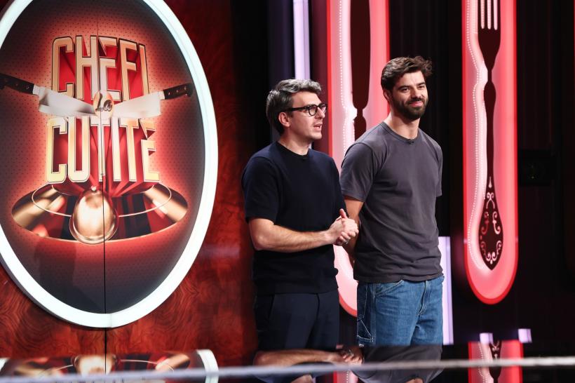 Jurații luptă diseară pentru penultima amuletă a sezonului, iar la audițiile Chefi la cuțite, Alexandru Ion și Ștefan Floroaica se întrec la gătit cu Dan Alexa și Gabi Tamaș 19001311