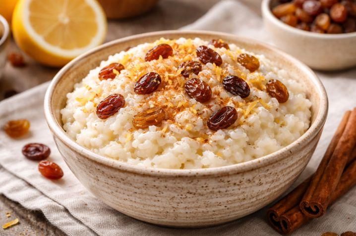 Desertul de post pe care îl făceau bunicile: orez dulce cu stafide