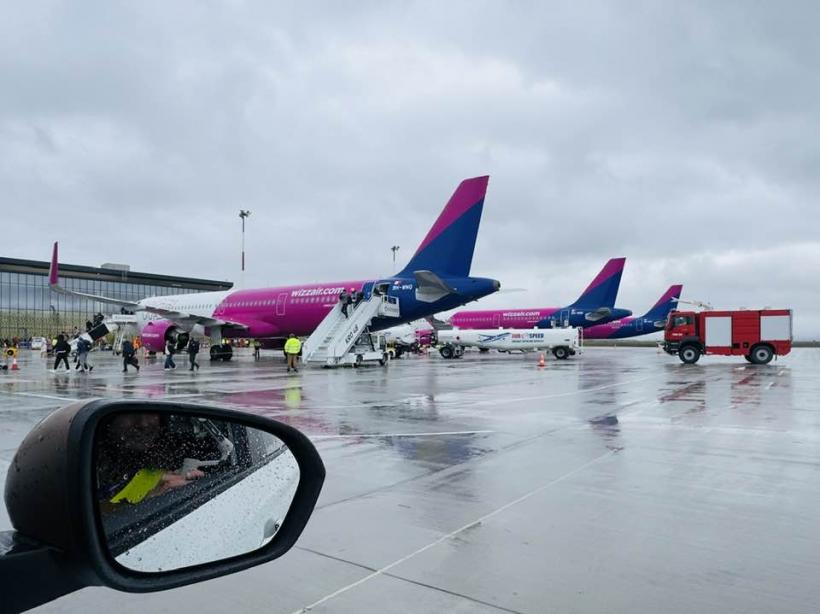 Wizz Air anunţă şapte rute noi de pe aeroporturile din România