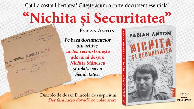 Adevărul interzis despre Nichita Stănescu!  Volumul care cutremură istoria literară, acum la chioșcuri.
