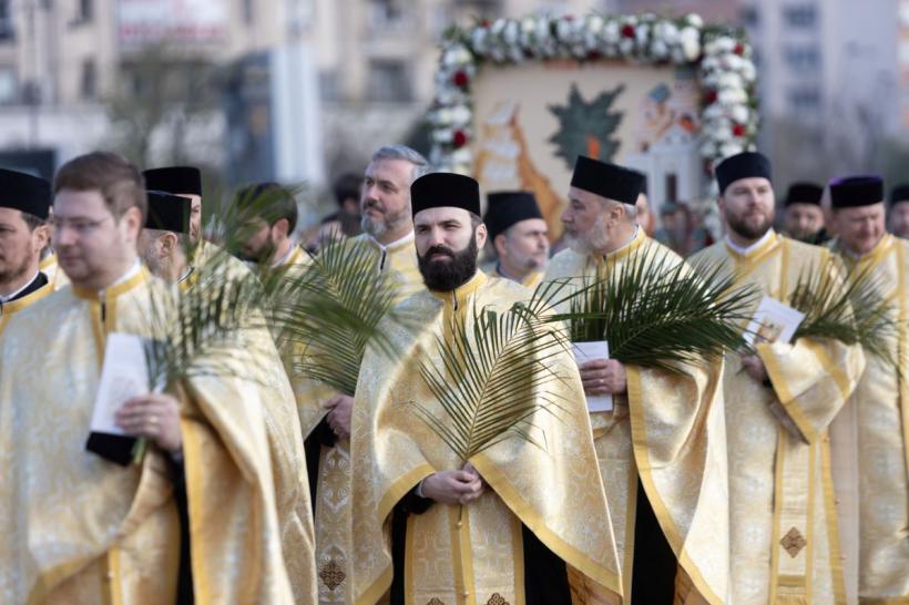 Pelerinaj de Florii 2026 București: Program, traseu și sfințire ramuri salcie la Catedrala Națională