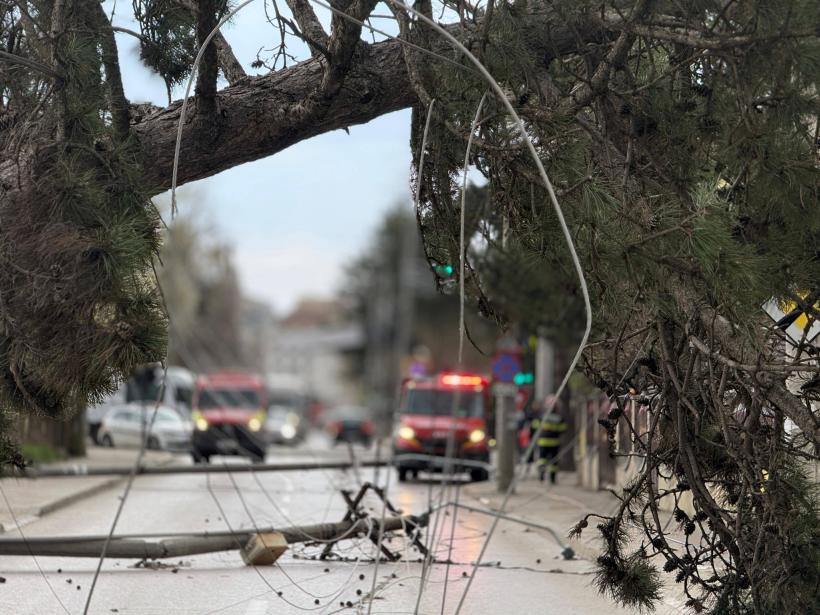 Avertizare meteo imediată! Cod PORTOCALIU de vânt puternic. Iată lista localităților afectate